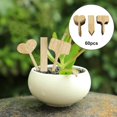 thumbnail image 4 of Etiquetas de plantas etiquetas de verduras en maceta jardín nota interior y exterior ornamento respetuoso medio - 60pcs 3 in 1 Mix H 60 piezas 3 en 1 Mix H shamjiam Etiqueta de plantas, 4 of 7
