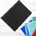 5 Sheets of Binder Dividers A4 Notebook Binder Dividers Detachable