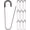 Copper Tone, variant on 10-Pack Large Safety Pin, 3.15 in(80mm) Zinc Alloy Heavy Brooch Pin for Sewing Clothes/Costume/Skirts Garments/Craft Supplies, Decorative Pins [Multicolor]