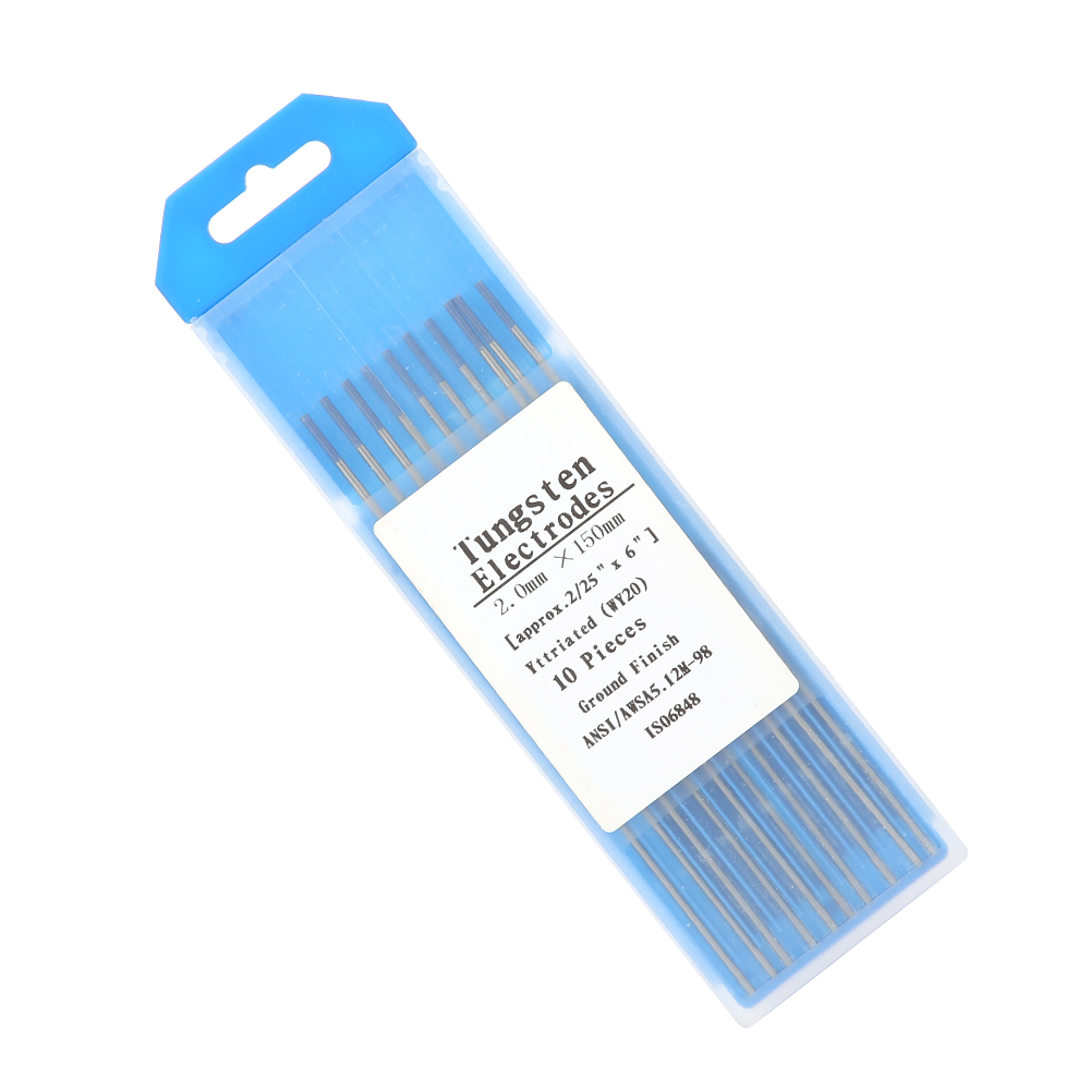 WY20 Tungsten Electrode, Tungsten Electrode, Blue Tip Long Arc Beam