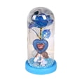 thumbnail image 1 of Rosa eterna en cúpula de cristal, regalo de San Valentín para mamá, decoración de San Valentín base azul, 1 of 9