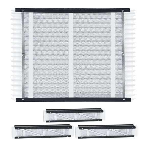 VEVOR Air Filters MERV 13 Electrostatic Pleated HVAC Furnace Filter 4-Pack 20 x 25 x 4