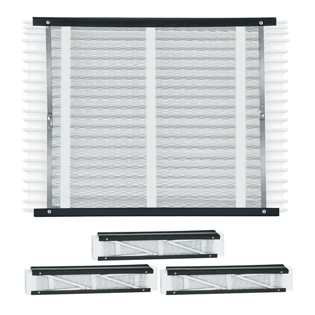 VEVOR Air Filters MERV 13 Electrostatic Pleated HVAC Furnace Filter 4-Pack 20 x 25 x 4
