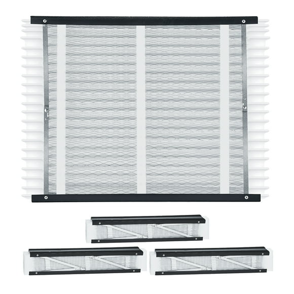 VEVOR Air Filters MERV 13 Electrostatic Pleated HVAC Furnace Filter 4-Pack 20 x 25 x 4
