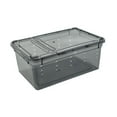 thumbnail image 3 of Reptile Breeding Box Snake Enclosure Transparent Plastic Material Small Animal Habitat for Pet Owners, 3 of 9