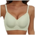 thumbnail image 2 of Comfortable Seamless Full Coverage Bra For Women Wireless Bras With Soft Support Regular And Plus Size 36c Bra Pack Bush up Bra Sports Bra for Women plus Size Bra Sports Bra Non Removable Pads Sports, 2 of 7