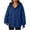 Blue, variant on BLCHUNen Hoodies for Women Fleece Long Sleeve Pullover Tops Workout Gym Active Athletic Sports Casual Sweatshirts with Pocket