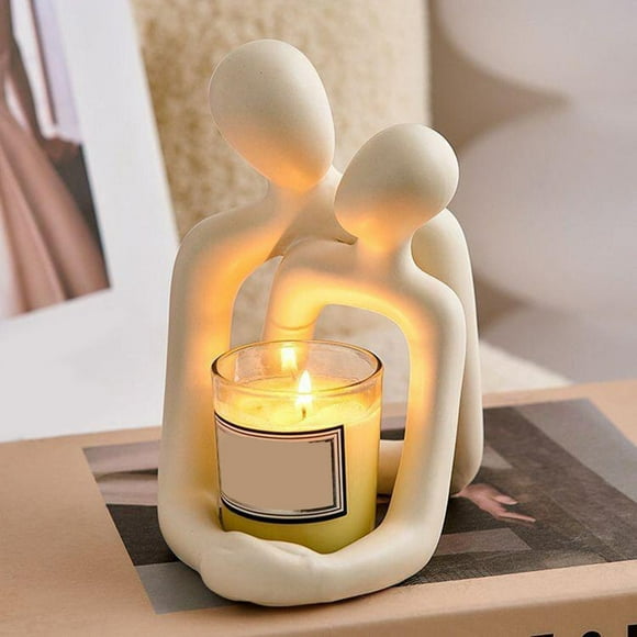 YAOMOBB Table Centerpiece Holder Multifunctional Phone Holder Creative Stand for Wedding Party Dining Table Romantic Love Sculpture Resin Ornament