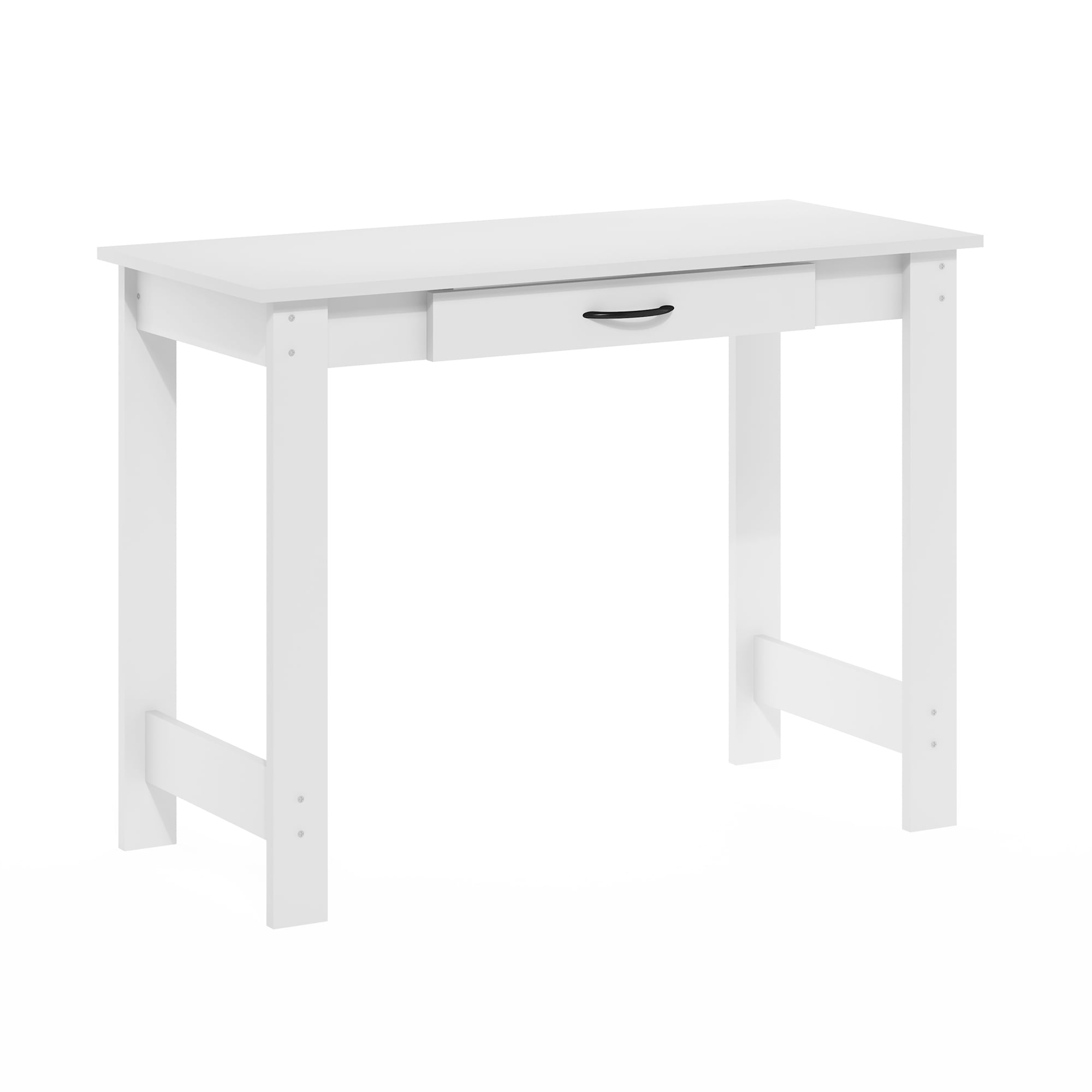 47 Inches White Writing Desk with 2 Drawers - On Sale - Bed Bath & Beyond -  35168117