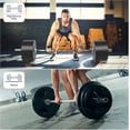 thumbnail image 6 of Olym-Pic Bumper Plates Set, 2-Inch Universal Fit Rubber Weight Plates with Steel Insert for Home Gym & Strength Training, 6 of 8