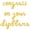 Gold, variant on Letter Balloons - CONGRATS ON YOUR DIPLLAMA 16" Inch Alphabet Letters Foil Mylar Balloon Graduation Party Banner (Pink)