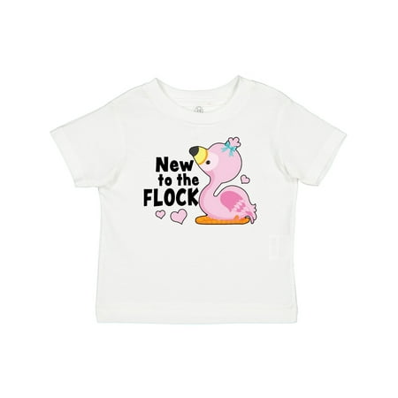

Inktastic New to the Flock Cute Baby Flamingo Gift Baby Boy or Baby Girl T-Shirt