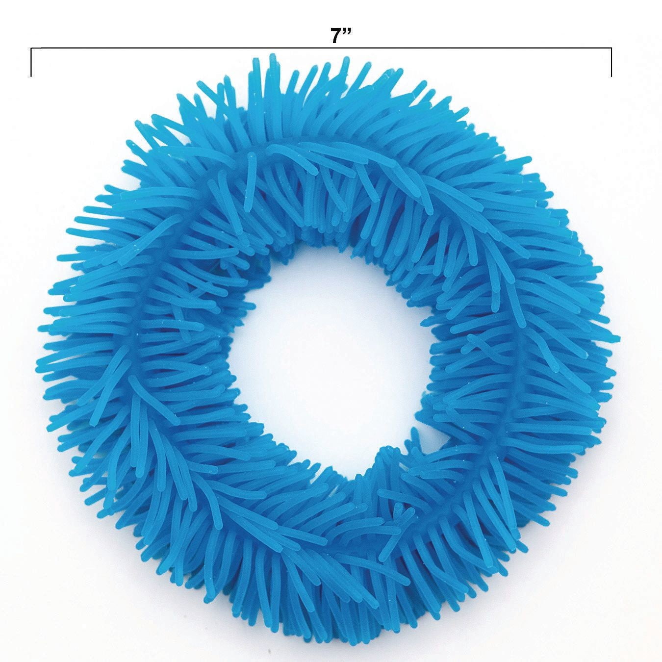 S&S Worldwide Extra-Large Puffer Sensory Ringed Bands for Tactile and Fidget Fun Set of 12