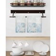 thumbnail image 3 of Blue Seahorse Coastal Kitchen Dish Towels for Drying Dishes Set of 2, Summer Beach Nautical Ocean Coral Waffle Weave Microfiber Hand Tea Bathroom Towels Quick Dry & Absorbent Towel 15.7x23.6, 3 of 7