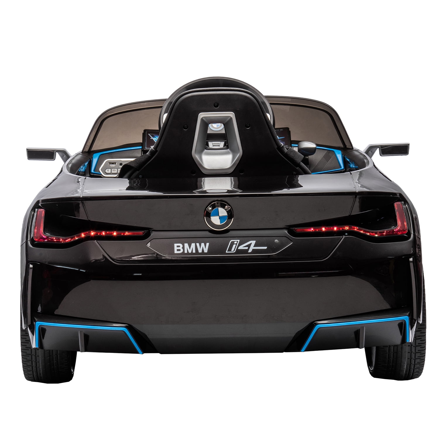 CIPACHO 12v Kids Ride On Car with 2.4G Parents Remote Control, Licensed BMW I4, Electric Car for Kids, 3 Speed Adjustable, Black CIPACHO 12v Kids Ride On Car with 2.4G Parents Remote Control, Licensed BMW I4, Electric Car for Kids, 3 Speed Adjustable, Black