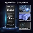 thumbnail image 4 of Batería de repuesto DRECHAS 10000 mAh para iPhone 7 Plus, 4 of 8