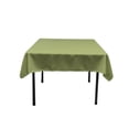 thumbnail image 1 of LA Linen TCpop58x58-SageDrkP39 Polyester Poplin Square Tablecloth, Dark Sage - 58 x 58 in., 1 of 1