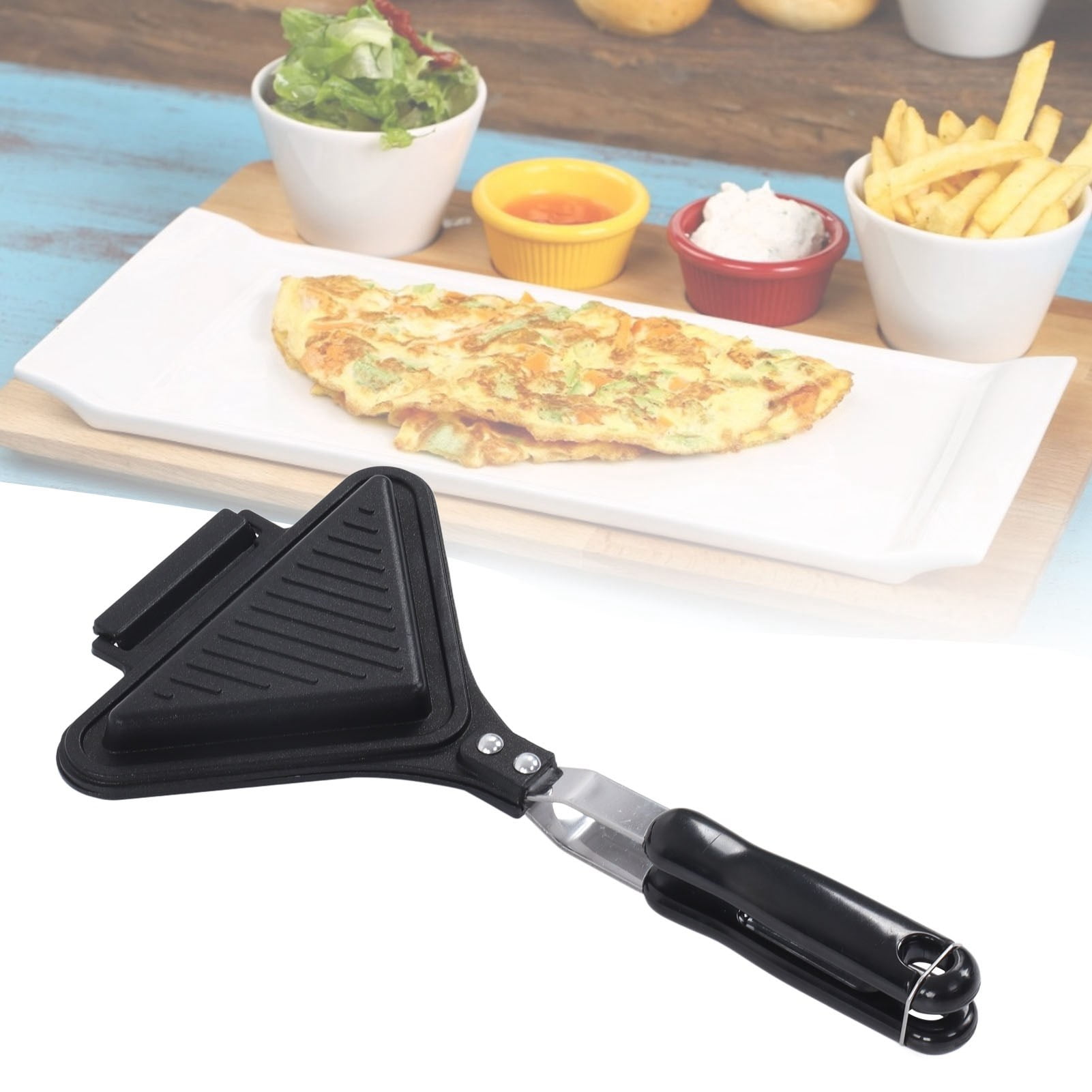 Sorven Double Sided Frying Pan Maker, Aluminum Alloy Non Stick Pan for Household