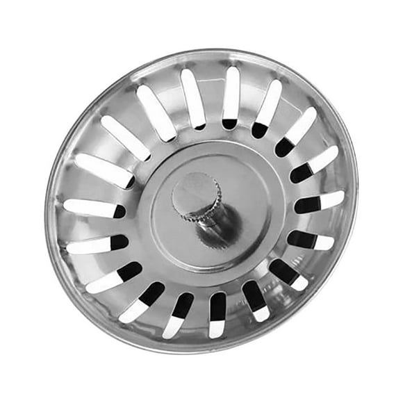 fsxdhpcsgfc Kitchen Stainless Waste Steel Strainer Plug Stopper Filter Small Plunger Fr Catcher for Faucet Snap N Can Strainer Kitchen Farm Kitchen Stainless Steel Strainer Strainer Set Strainer