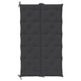 thumbnail image 6 of vidaXL Indoor/Outdoor Bench Cushions 2 pcs, Non-slip, Water-Repellent, Black 70.9"x19.7"x2.8", 6 of 8