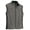 Tundra w/Black, variant on Mens Microfleece Outdoor Vest -Ash City