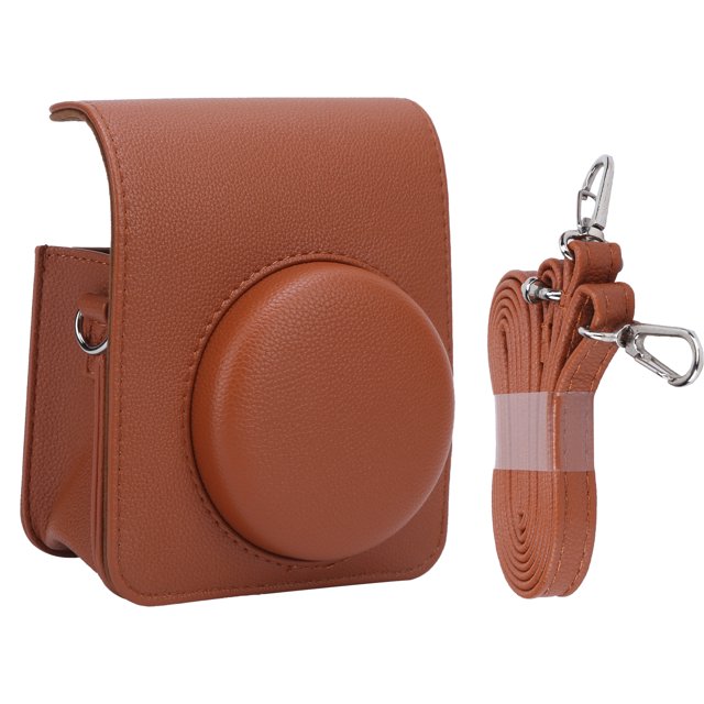 Mini Camera Protective Case, PU Leather Camera Case Anti Scratch Anti Wear Portable Dustproof For Mini 40 Camera Black,Brown