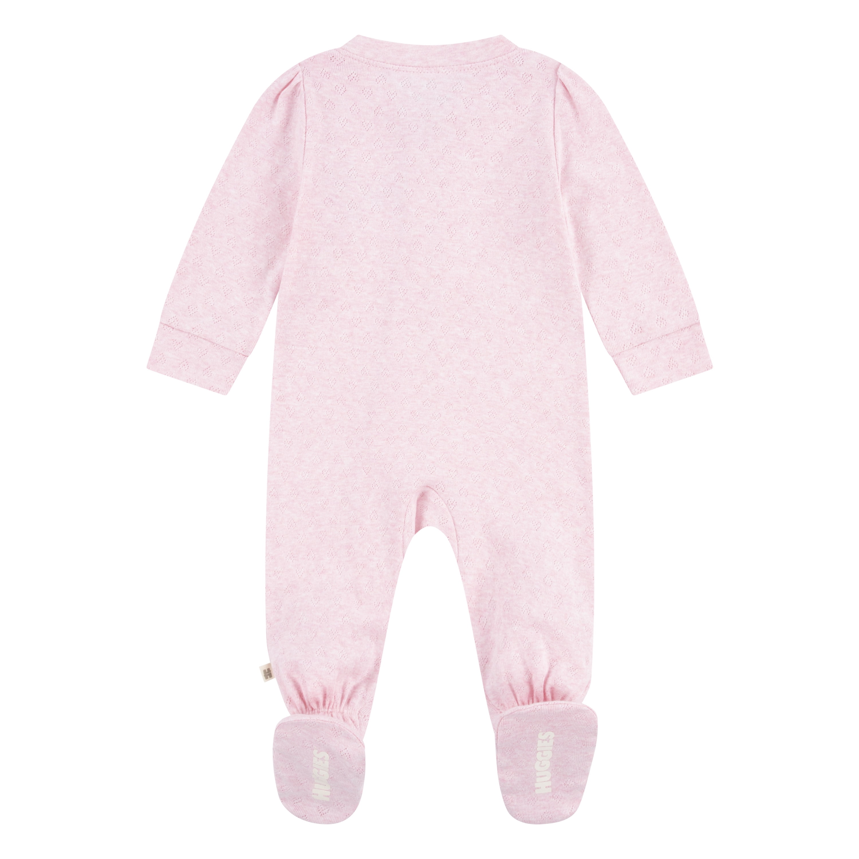 Huggies Baby Girls Butterfly Organic Cotton Sleep and Play, Sizes NB-9M