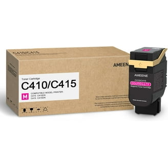 High Yield Toner Cartridge 4-Pack For Xerox C310 C315 Printers - Black, Cyan, Yellow, Magenta (006R004356-59)