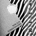 thumbnail image 3 of 3x5 Rug, Zebra Print Door Mat Washable Non Slip Soft for Entryway, Black and White Rug, Animal Print Carpet, Zebra Print Home Decor & Gifts, 3 of 7