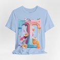 thumbnail image 5 of Vintage Letter T Graphic Unisex Short Sleeve Tee With Original Artwork, 5 of 16