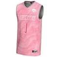 thumbnail image 2 of Youth GameDay Greats #1 Pink Iowa Hawkeyes Lightweight Basketball Jersey, 2 of 4