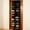 Black, variant on Door Hanging Shoe Rack Organizer Clear Wall Shoes Bag Portable Closet Wardrobe Over The Door Shoe Organizer for Closet with Deep Pockets Hoodie Sweatshirt Storage Hack Cabinet Behind The Door(Black)