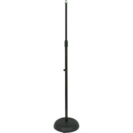 Musician's Gear Die-Cast Mic Stand Black (Best Mic Stand For Shure Sm7b)