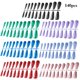 thumbnail image 2 of DIY Press on Nails: 140PCS Uñas postizas mate de color sólido Uñas artificiales para niña, 2 of 8