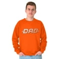 thumbnail image 2 of Father's Day One Cool Dad Gift Men's Big & Tall Crewneck Sweatshirt Brisco Brands 2X, 2 of 4