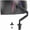 Black, variant on VIVO Single Ultrawide 40" Monitor Desk Mount with Pneumatic Spring Arm