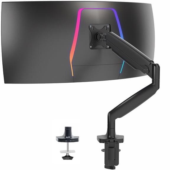 VIVO Single Ultrawide 40" Monitor Desk Mount with Pneumatic Spring Arm