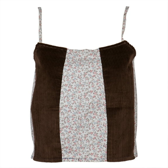 Juniors Tank Top - Vertical Stripes - Small