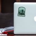thumbnail image 5 of Die Cut Sticker High Country, North Carolina, Go Explore, Hiker, Contour Vinyl Sticker 1 to 3 inches (Waterproof Decal for Cars, Water Bottles, Laptops, Coolers), Small, 5 of 5