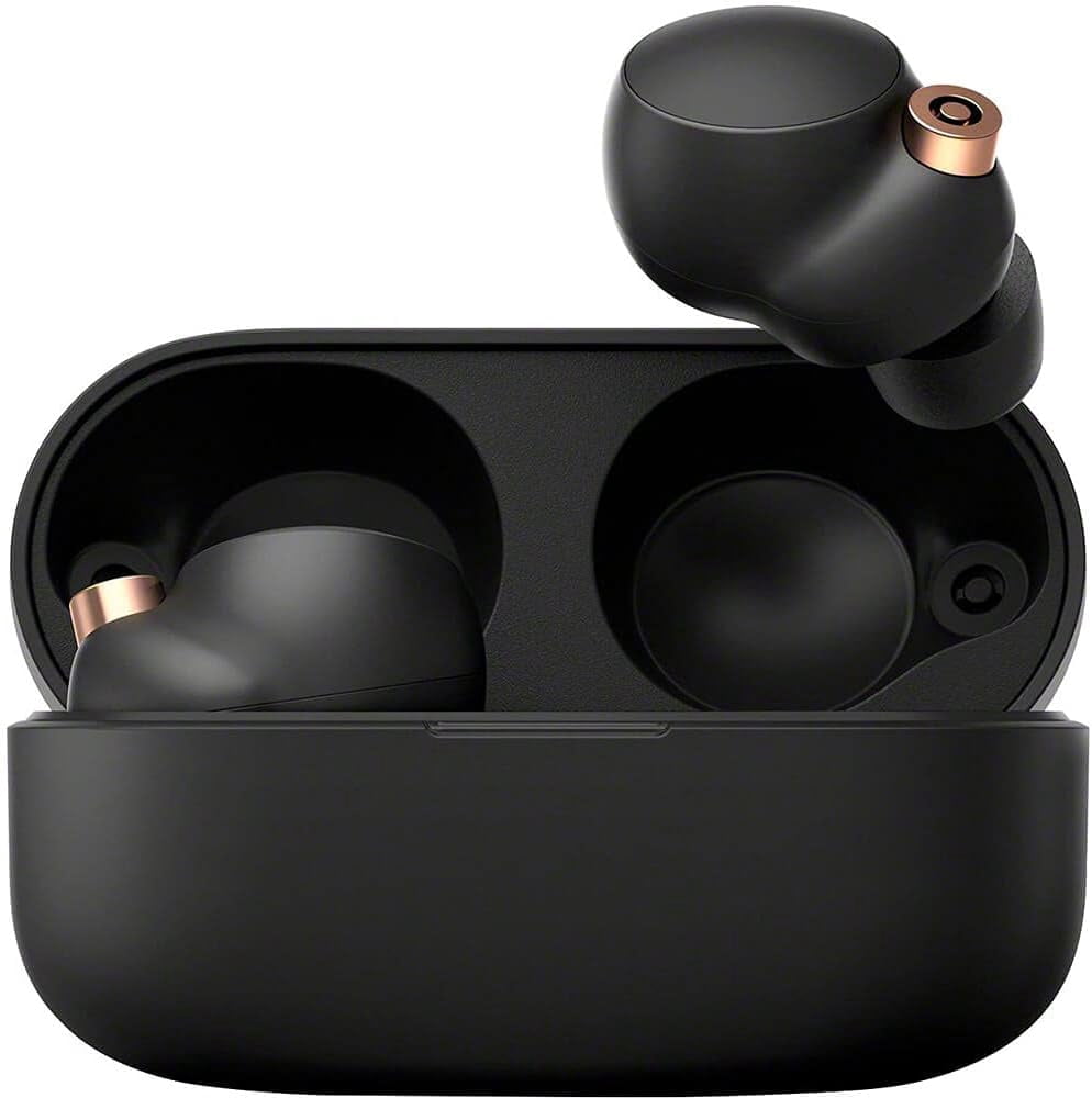 Pre-Owned eReplacements Sony WF-1000XM4, Black (Wireless In-Ear Earbuds) WF1000XM4B-ER