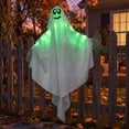 thumbnail image 5 of WDOBM Vintage Halloween Decor, Halloween Home Decor, Glowing Green Ghost Outdoor Yard Decor, Halloween Ghost, Light Up Halloween Decor for Spooky Holiday Gift, 5 of 7