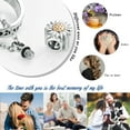 thumbnail image 6 of Life of Circle with Sunflowers Cremation Jewelry for Ashes Urn Necklace for Ashes of Loved One, 6 of 7
