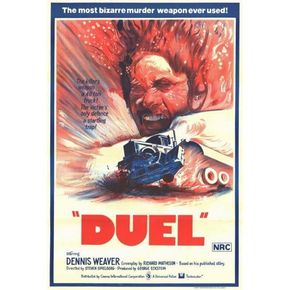 Duel Movie Poster - 27 x 40 in.