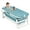 Blue, variant on 51" Portable Folding Bathtub, Collapsible Soaking Bath Tub for adult, Foldable Tub with Thermal Cover, Massage Roller, Hollow Hand Holes, Freestanding Large