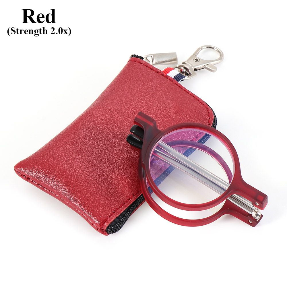 Lightweight for Women & Men Folding Portable Readers with Keychain Case