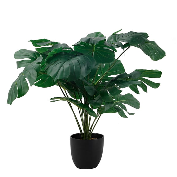 Oumilen Realistic Artificial Potted Plants, Faux Tropical Greenery for Home Office Garden Decor