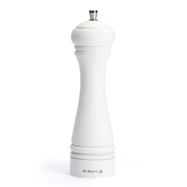 Pepper Mill de Buyer JAVA, acero inoxidable blanco mate, 21 cm