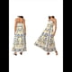thumbnail image 2 of Vestido Maxi Floral de Verano 2025 para Mujer, Sin Mangas, con Tirantes Finos, Estampado, Fruncido, Estilo Bohemio, para Playa Amarillo Azul M, 2 of 6