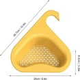 thumbnail image 5 of PEACNNG Sink Drain Shelf, Kitchen Sink Drain Strainer Basket Swan Drain Rack Corner Sink Drain Stopper Filter Basket Shelf Storage Rack Sponge Holder For The Kitchen Sink, 5 of 5