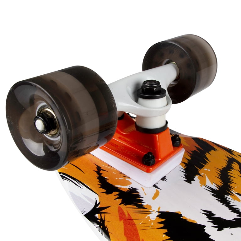 Kryptonics Tiger Eye Cruiser Skateboard - Deck, 60mm Wheels